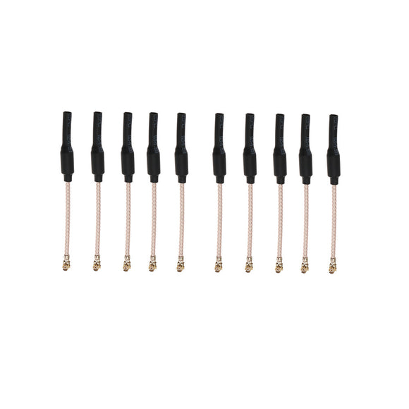 10pcs HGLRC 6.5cm 65mm 5.8G 2dBi U.FL IPEX IPX Omni Directional Linear Brass FPV Antenna RG178 For RC Drone