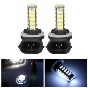 Pair 881 68SMD 6000K LED Fog Light White Driving Lamp Bulb