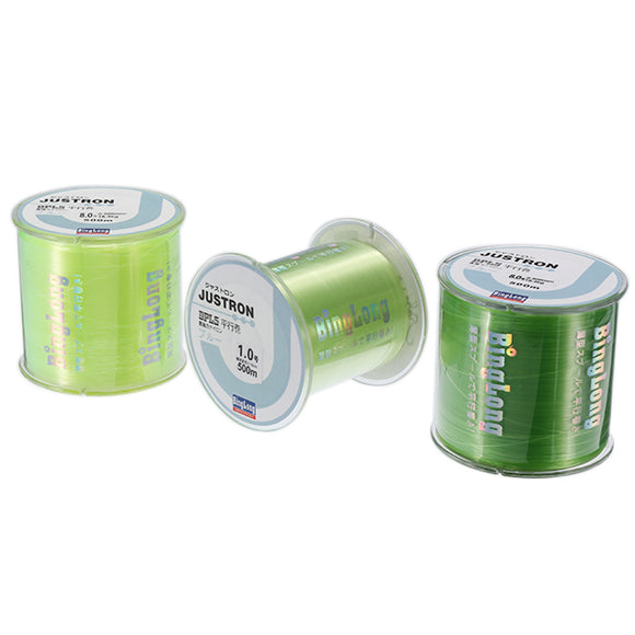 ZANLURE 500M High Flexibility Nylon Fishing Line Good Wear Resistance For Rock Fishing Four Color