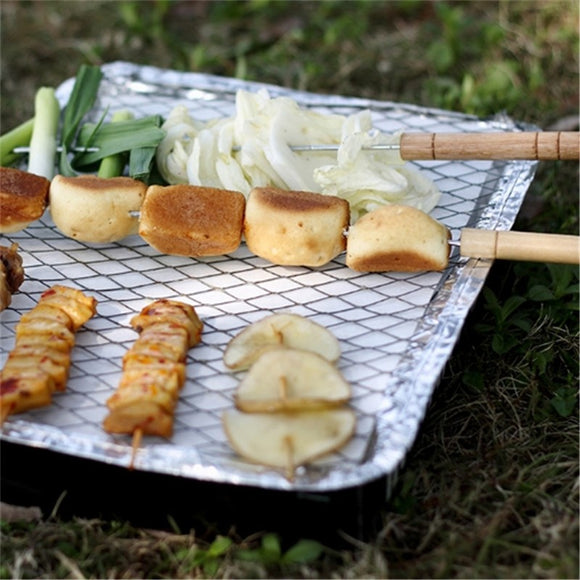 Outdoor Disposable Portable Camping Barbecue Instant Grill BBQ Tools