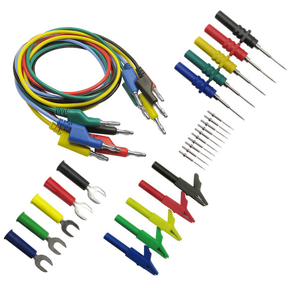 P1036B 4mm Banana to Banana Plug Test Lead Kit for Multimeter