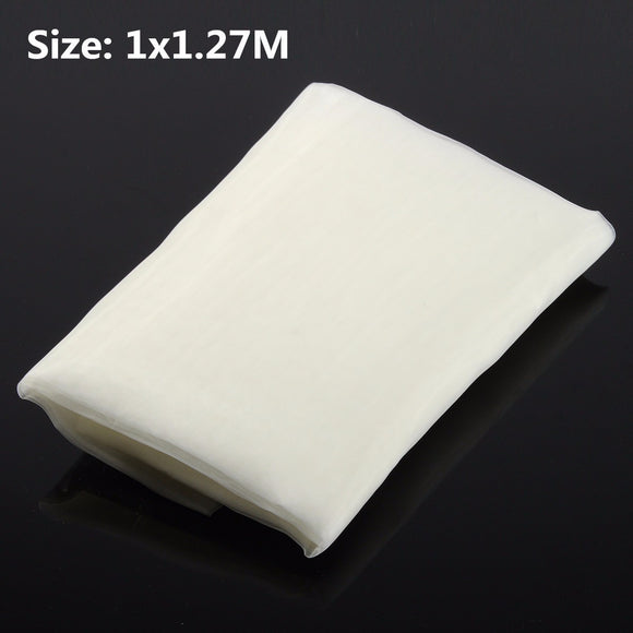 100x127cm White Silk Screen Printing Fabric Cloth 110 Mesh 43T