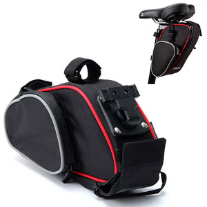 Bicycle Bike Seat Post Bag Cycling Pouch Seat Saddle Rear Package