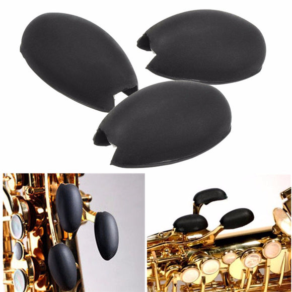 3Pcs Saxophone Palm Keys Non-slip Rubber Cover