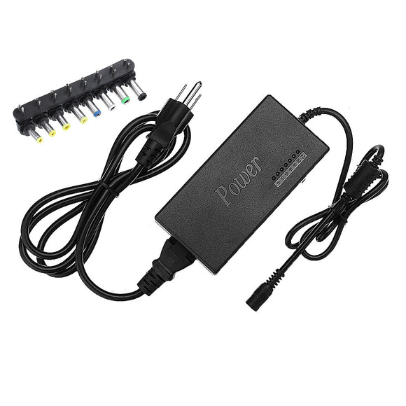 AC110-240V To DC12V/15V/16V/18V/19V/20V/24V 96W Adjustable US Power Supply Adapter Universal Charger