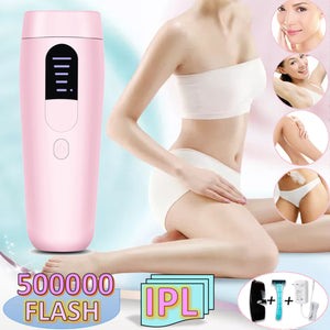 500000 Pulses IPL Electric Full Body Laser Permanent Epilator Hair Removal Machine Painless Shaving