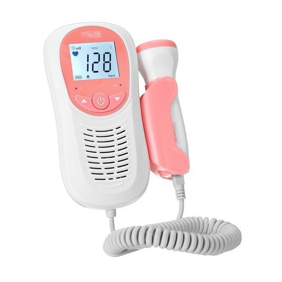 Display Fetal Doppler Baby Monitor Radiation-free Safe Portable Listening Device To Listen To the Sounds Portable Accurate