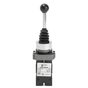 600V Spring Return Joystick Self-Reset Switch 4 Position 4NO XD2PA24CR Black