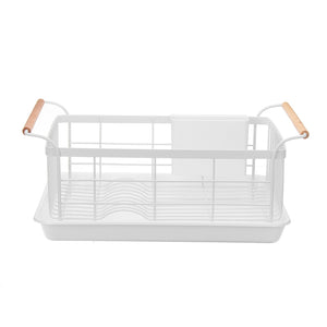 Large Metal Wire Kitchen Dish Cup Drying Rack Holder Drainer Storage  Basket