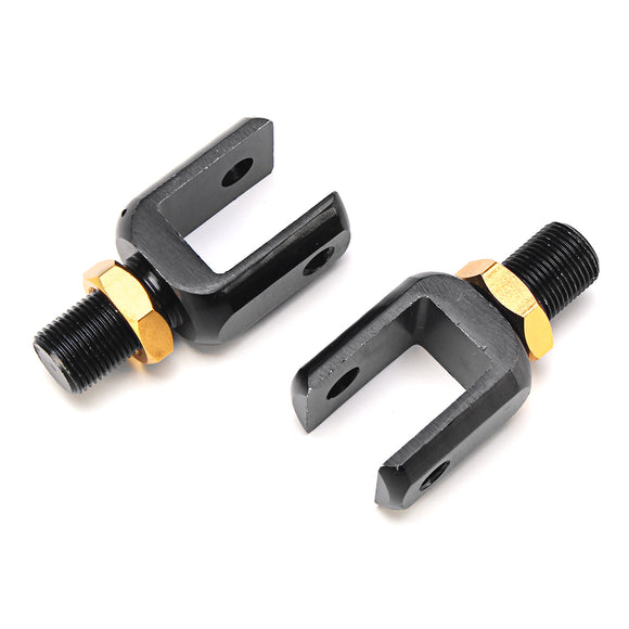 2pcs Shock Absorber Adapter Clevis Head U-type End Motorcycle Scooter