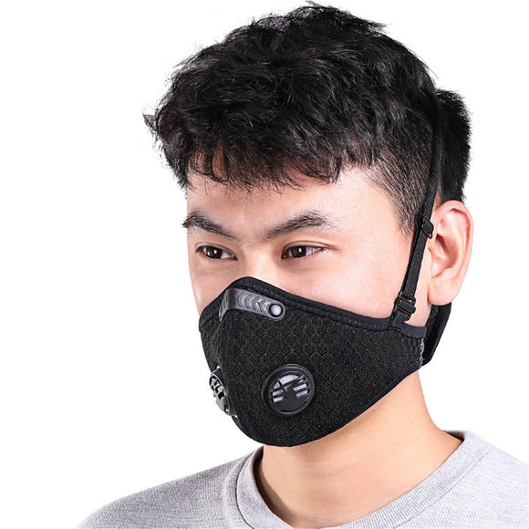 Motorcycle Windproof Cycling Face Mask with Dust Filter Anti Pollution Dustproof