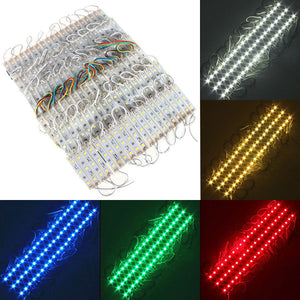 20 Pieces 5050 SMD 60 LED Module Rigid Strip String Light Multi-Colors Waterproof DC 12V