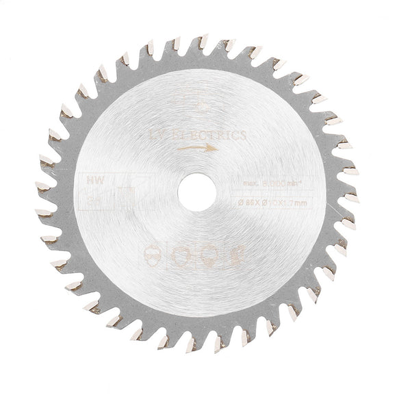 Drillpro 85mm Saw Blade 36 Teeth Circular Cutting Disc 10mm Bore 1.7mm Thickness Woodworking