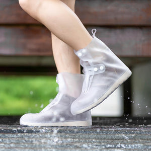 Portable Unisex Reusable Waterproof Shoe Covers Anti-Slip Overshoes Rain Boots from Xiaomi Youpin