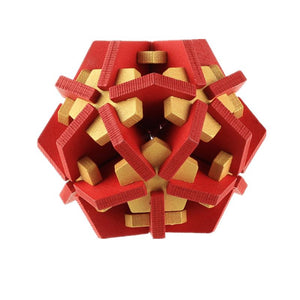 Wooden Emperor Star Children 's Educational Toys Kong Ming Lock Children's Educational Toys