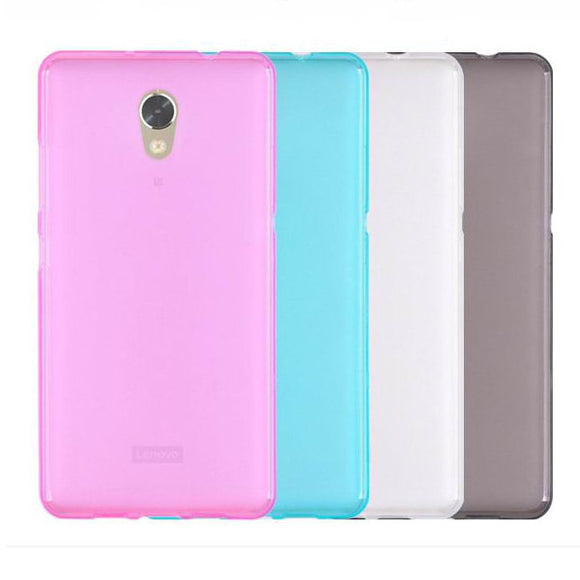 Translucent Anti-Scratch Soft Silicone Back Case For Lenovo ZUK Vibe P2