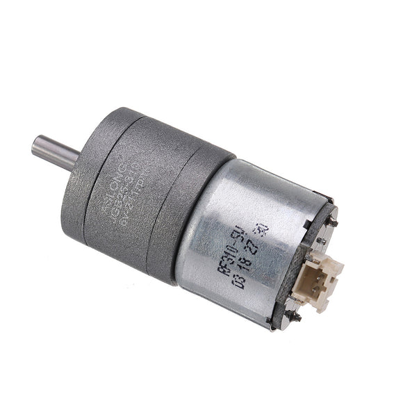 2Pcs 6V 211RPM High Torque Deceleration DC Motor Non-solder Wire with Back Plate