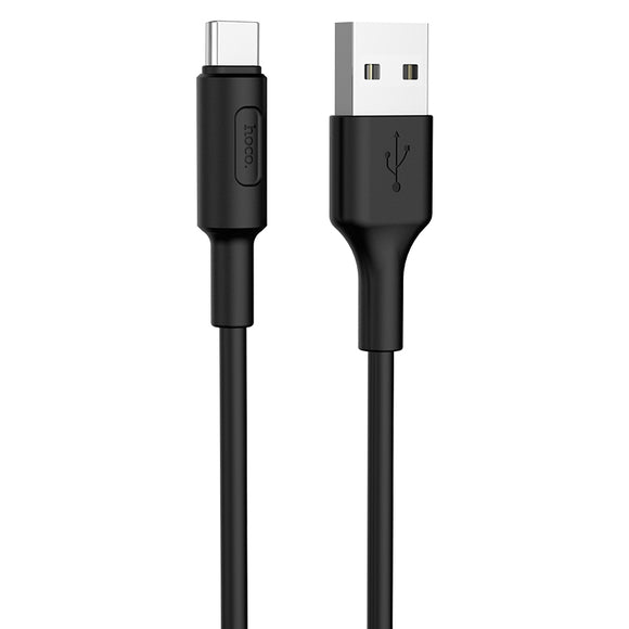 HOCO X25 2.4A Type C Charging Data Cable 3.28ft/1m for Xiaomi Mi A2 Pocophone F1