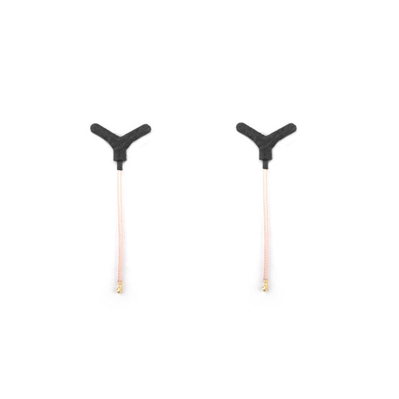 2PCS Realacc Trident U.FL IPX IPEX 5.8G 2dBi Omni Directional Linear FPV Antenna for RC Drone