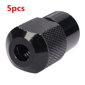 HILDA 5pcs Collet Nut Universal Chuck Nut Metric Thread 8x0.75mm