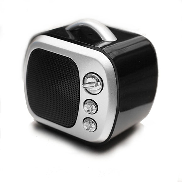 U14B Mini Retro Television Bluetooth Speaker With Mic Handsfree Call Portable TF Card AUX