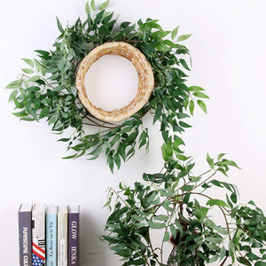 67 Artificial Willow Vines Plant Greenery Garland Wreath Leaves Hanging Wedding Decor Supplies"