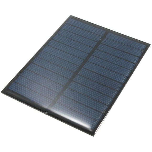 6V 1.1W 200mA 112x84mm Solar Panel Polycrystalline Silicon Epoxy Mini Solar Cells Module