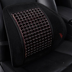 Summer Car Backrest Lumbar Driver's Waist Pillow Breathable Cushion for Office Auto Interior Supplies