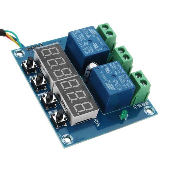 DC 12V XH-M452 Temperature And Humidity Controller Module Digital Display High Accuracy Dual Output