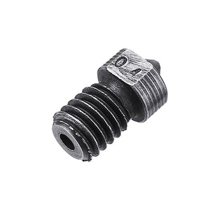 1.75mm 0.4mm V6 Hardened Steel M6 Thread Nozzle For J-Head Hotend Extruder 3D Printer Part