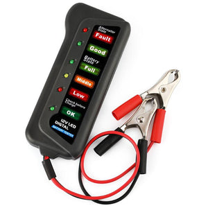 Ancel BST100 12V 6 LED Light For Vehicle Car Battery Tester Diagnostic Tool