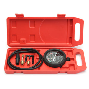 Auto Fuel Pump & Vacuum Tester Gauge Leak Carburetor Pressure Diagnostics Tester