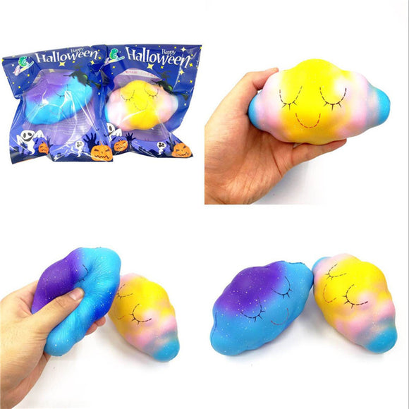 Starry Sky Colored Clouds Squishy Toy Kids Phone Straps Decor Slow Rising Soft Squeeze Accessories