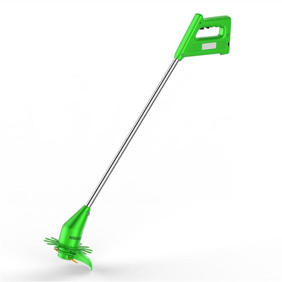 Portable Cordless Grass Trimmer Li-ion Battery Handheld Cutter Lawnmower Garden Tool