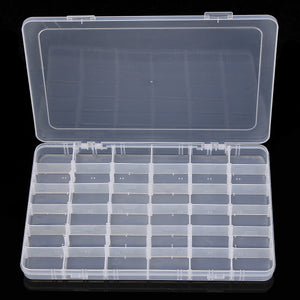 New Slots Plastic Storage Box Asjustable Case Home Organizer Jewellery Beads Box