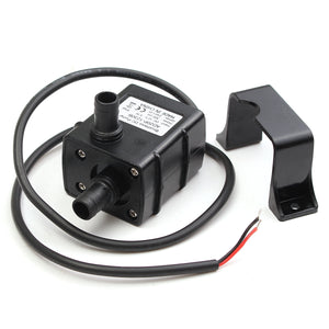 DC12V 4.8W Mini DC Brushless Garden Fountain Pump Hydrological Cycle Submersible Water Pump