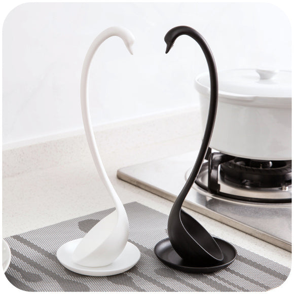 KCASA KC-W003 Elegant Swan Creative Kitchen Soup Ladle Spoon