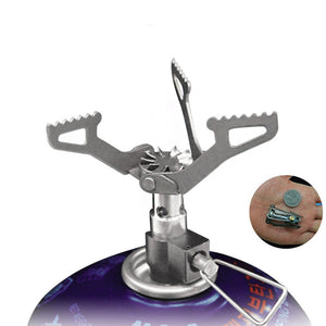 BRS High Altitude Mini Gas Stove 2700W Titanium Alloy Burner Ultralight 25g Furnace BRS-3000T