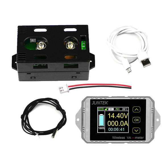 VAT1300 Wireless DC Voltmeter Current Tester Watt Measurement Voltage Meter