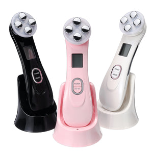 5 in1 RF & EMS Radio Mesotherapy Electroporation Face Beauty Pen Intelligent timing Radio Frequency Skin Rejuvenation Wrinkle Removal Machine