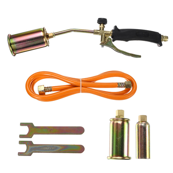 Weed Killer Gas Burner Torch Kits Garden Grass Shrub 50 35 25mm Nozzle Hose Set