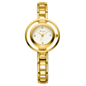 KIMIO KW6100S Fashion Women Quartz Watch Simple Ladies Dress Watch