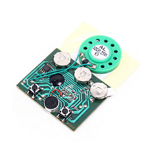 5pcs Programmable Music Board For Greeting Card DIY Gifts 30secs 30S Key Control Sound Voice Audio Recordable Recorder Module