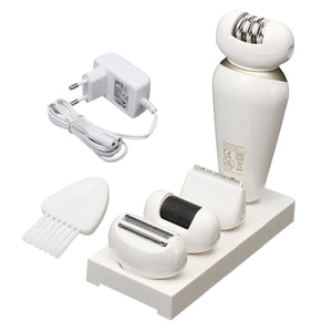 4 In 1 Rechargeable Electric Cordless Epilator Hair Remover Shaver Beauty Tools Kit For Lady