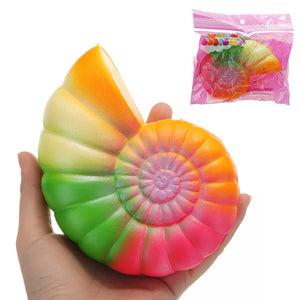 Galaxy Conch Squishy 13*10*5CM Slow Rising With Packaging Collection Gift Soft Toy