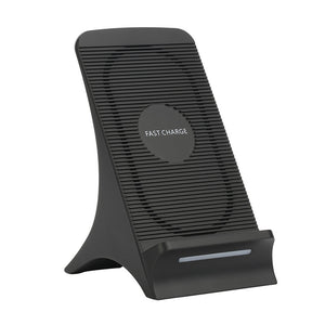 Fan Heat Dissipation Qi Wireless Charging Stand Wireless Charger for Samsung Note 8/Note 7/S8/S8