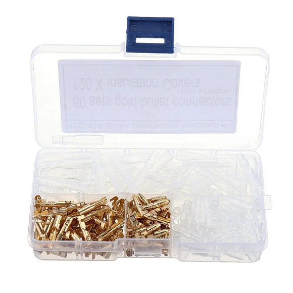 600pcs 3.5MM Male-female Connection Terminal With Insulating Cover For Fast Wire Connector and Jacket