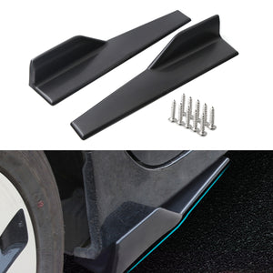 45cm Car Black Side Skirts Rocker Spiltters Winglet Wings Decorations for BMW E90 E91 E92 E93 E46 F80 30 F31 F32