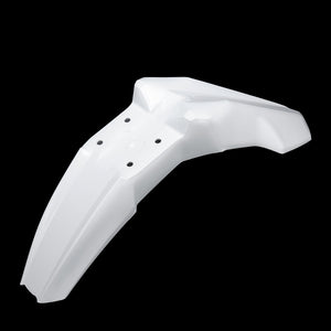 ABS Universal Motorcycle White Front Mudguard Cover For Yamaha/Suzuki