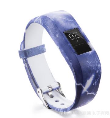 Bakeey Starry Sky Watch Band Replacement Silicone Strap for Garmin Vivofit JR Junior Tracker